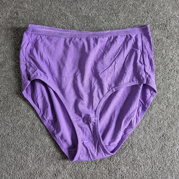 Hanes high waist cotton panties underwear briefs women's Large - Picture 9 of 11